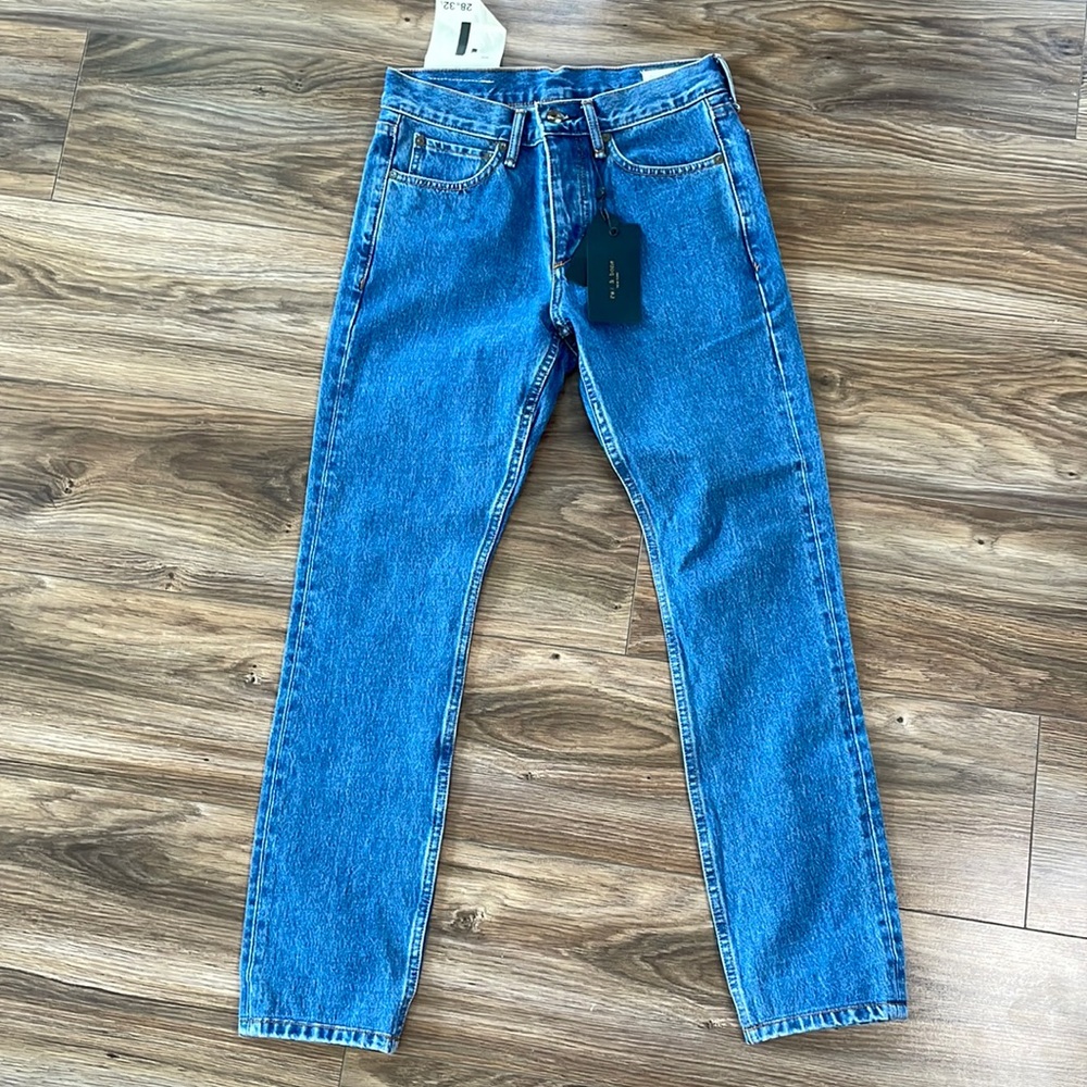 Rag & Bone 28" NWT Fit 1 Medium Wash Skinny Jeans (28x28)